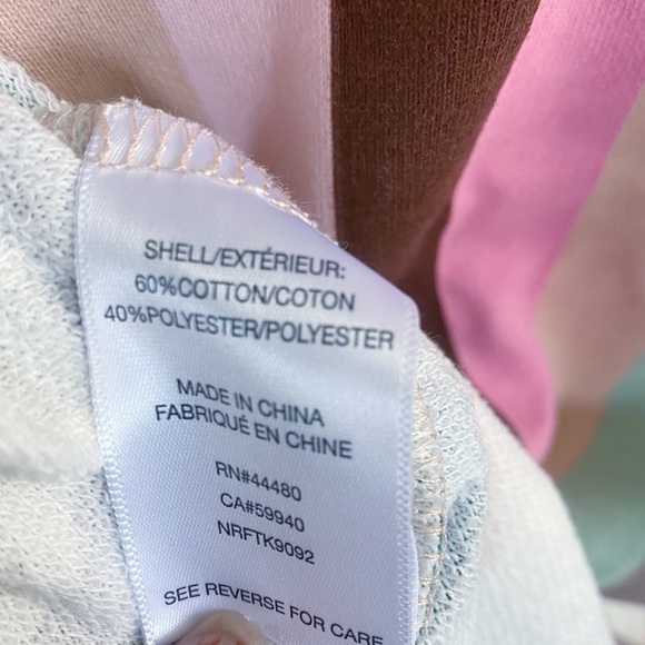 Front tie Striped blouse Size M NEW - Picture 5 of 9